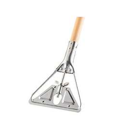 Quickie 38ZQK Wet Mop Handle, 56 in L, Hardwood