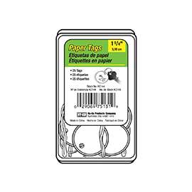 HY-KO KC144 Key Identification Tag, Paper