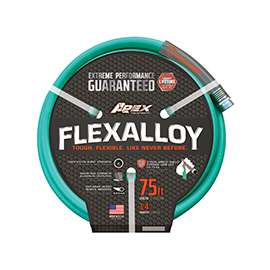 Flexalloy 9550-75 Garden Hose, 75 ft L