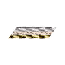 SENCO KC29APBX Collated Nail, 3-1/2 in L, Steel, Bright, Clipped Head, Smooth Shank
