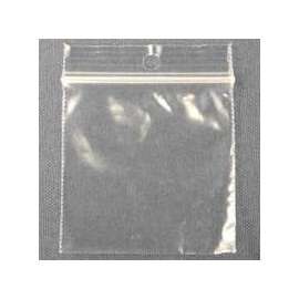 Centurion 1177 Reclosable Bag, 3 in L, 2 in W, Polyethylene, Clear
