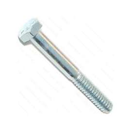 MIDWEST FASTENER 00258 Cap Screw, 1/4-20 in Thread, 2 in L, Coarse Thread, Hex Drive, Zinc, Zinc, 100 PK