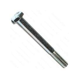 MIDWEST FASTENER 00260 Cap Screw, 1/4-20 in Thread, 2-1/2 in L, Coarse Thread, Hex Drive, Zinc, Zinc, 100 PK
