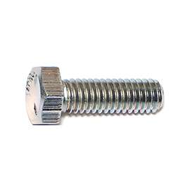 MIDWEST FASTENER 00273 Cap Screw, 5/16-18 in Thread, 1 in L, Coarse Thread, Hex Drive, Zinc, Zinc, 100 PK
