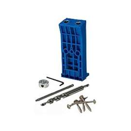 Kreg KJHD Pocket Hole Jig Kit, 2-Guide Hole, Glass Filled Nylon, For: Kreg Jig K3, K4, K4ms and K5 Benchtop Base