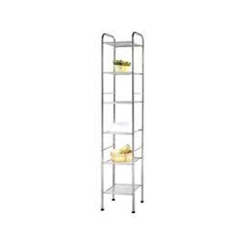 HomeBasix 6-Tier Bath Shelves, 65-3/4 In H X 12-3/4 In W X 11 In D