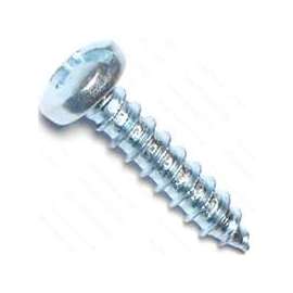 MIDWEST FASTENER 03200 Screw, #12 Thread, Coarse Thread, Pan Head, Phillips, Slotted Drive, Diamond Point, Steel, Zinc