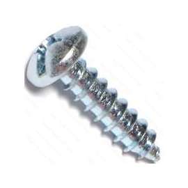 MIDWEST FASTENER 03210 Screw, #14 Thread, Pan Head, Phillips, Slotted Drive, Diamond Point, Steel, Zinc, 100 PK