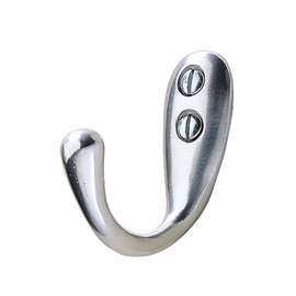 iDESIGN 97000 Robe Hook, 1-Hook, Metal, Chrome