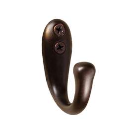 iDESIGN 97300 Robe Hook, 1-Hook, Metal, Bronze