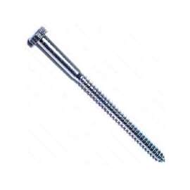 MIDWEST FASTENER 01308 Lag Screw, 5/16 in Thread, 5 in OAL, Zinc