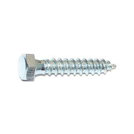MIDWEST FASTENER 01315 Lag Screw, 3/8 in Thread, 2 in OAL, Zinc