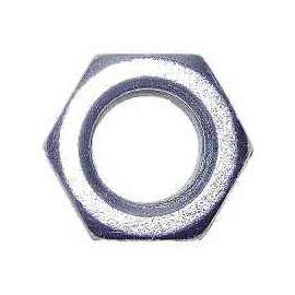 MIDWEST FASTENER 03670 Hex Nut, Coarse Thread, 1/4-20 Thread, Zinc, Zinc, 2 Grade