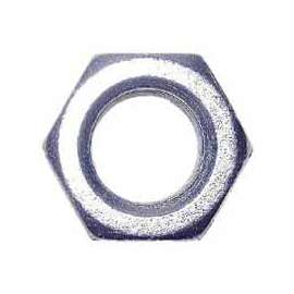 MIDWEST FASTENER 03673 Hex Nut, Coarse Thread, 7/16-14 Thread, Zinc, Zinc, 2 Grade