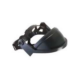 Defender+ Faceshield Frames, General Purpose, Black, Headgear, 13 1/4" x 4 3/4"