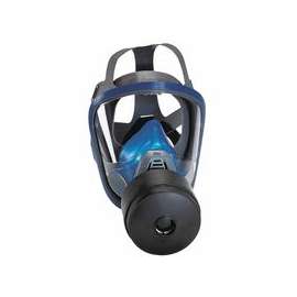Chin-Type Gas Mask, Medium, Silicone, Particles, Vapors and Gases