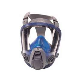 Advantage 3200 Full-Facepiece Respirator, Medium, Silicone, Blue