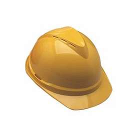 V-Gard 500 Protective Caps, 4 Point Fas-Trac, Yellow