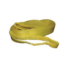 S-Line 20-EE2-9804X12 Lifting Sling, 4 in W, 12 ft L, 2-Ply, 11,000 lb Vertical Hitch, Polyester, Gray