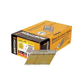 Bostitch S8DRGAL-FH Framing Nail, 2-3/8 in L, Thickcoat, Full Round Head, Ring Shank