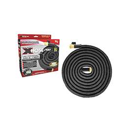 E.MISHAN & SONS 1256 Expandable Hose, 50 ft L, Nylon, Black