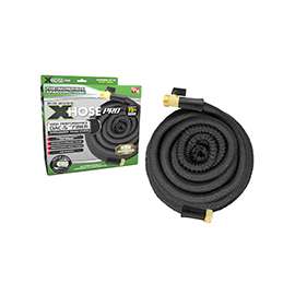 E.MISHAN & SONS 1257 Expandable Hose, 75 ft L, Nylon, Black