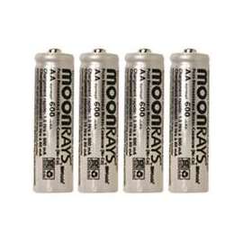 CCI 97125 Rechargeable Solar Battery, 600 mAh AA Battery, Ni-MH, For Solar Light