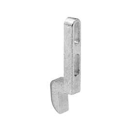 Prime-Line A 127 Door Latch Strike, Zinc