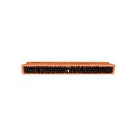 No. 35 Line Floor Brushes, 36 in, Coarse BR Plastic/Silver Flagged-Tip Plastic