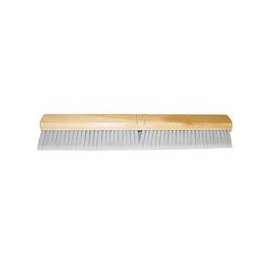 No. 37A Line Floor Brushes, 24 in, 3 in Trim L, Flagged-Tip Silver Plastic