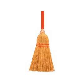Lobby/Maid's Cart Brooms, 24 in, All Corn