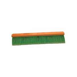 No. 6A Line Floor Brushes, 24 in, 4 in Trim L, Light Green Flagged-Tip Plastic
