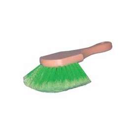 Utility Brushes, 20 in Plastic Block, 2 in Trim L, White Nylon