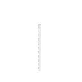 ProSource 25212PHL Shelf Standard, 2 mm Thick Material, 5/8 in W, 36 in H, Steel, White