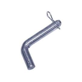 SpeeCo S07111200 Hitch Pin, 5/8 in Dia Pin, 3 in L Usable, Steel, Yellow Zinc Dichromate