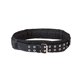 CLC Tool Works Series 5623 Tool Belt, 29 to 46 in Waist, Leather, Black