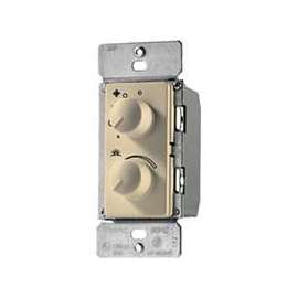 Eaton Wiring Devices RDC15-V-K Fan/Light Control, 1-Pole, 1.5 A, 120 V, Ivory