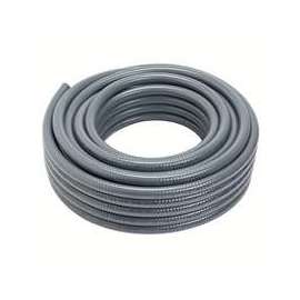 Carlon Carflex 15007-100 Flexible Conduit, 3/4 in, 100 ft L, PVC, Gray