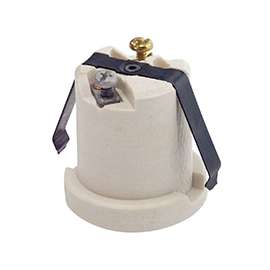 Leviton 8880 Lamp Holder, 250 V, 660 W, Porcelain Housing Material, White