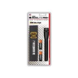 Mini MAG-Lite Pro+ Flashlight, 2 AA, Black