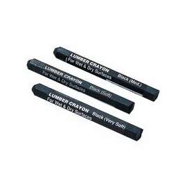 Lumber Crayons, 1/2 in X 4 3/4 in, Yellow