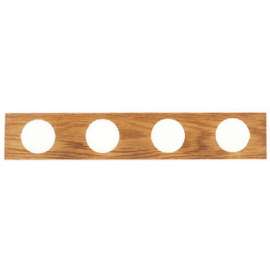 4 LGT Oak Bath Bar