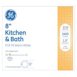 GE22W 8" Circ Fluo Bulb