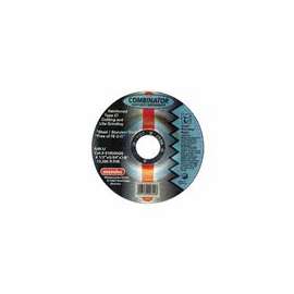 Wheel, 4 1/2 in Dia, 0.45 in Thick, A 46 U Grit Stainless Steel