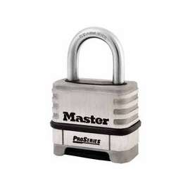 ProSeriesResettable Combination Locks, 3/8"Dia, 15/16"L X 15/16"W, Carded