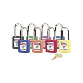 No. 410 & 411 Lightweight Xenoy Safety Lockout Padlocks, Purple