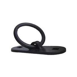 Multinautic 15111 Mooring Ring, Steel, Black, Powder-Coated, For: 15011 Cleat Bracket