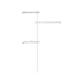 ClosetMaid 1640 Closet Organizer Kit, Steel, White, Vinyl-Coated