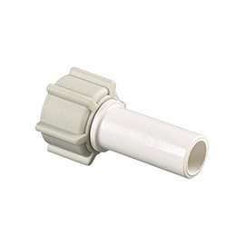 WATTS 35 Series 3528-1008 Stem Connector, 1/2 in, CTS x FPT, Polysulfide, Off-White