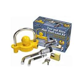 REESE TOWPOWER 7014700 Universal Tow and Store Lock Kit, Steel